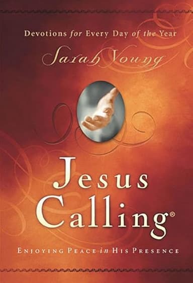 Jesus Calling, Padded Hardcover, with Scripture references