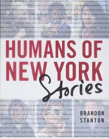 Humans of New York : Stories