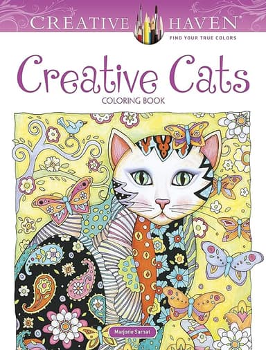 Creative Haven Creative Cats Coloring Book (Adult Coloring)